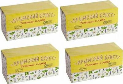 Чайный напиток "Ромашка и мята" ТМ 20*1,5г пакетированный 4 шт – фото 1