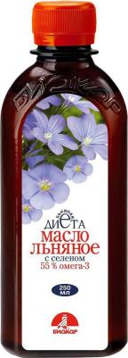 Масло льняное с селеном 250 мл – фото 1