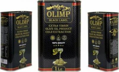Масло Оливковое BLACK LABEL Extra Virgin Cold Extraction 1л, 2шт в комплекте – фото 2