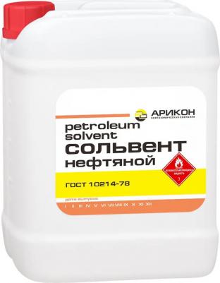 Сольвент нефтяной А-130/150 Канистра 10л SOL10 – фото 5