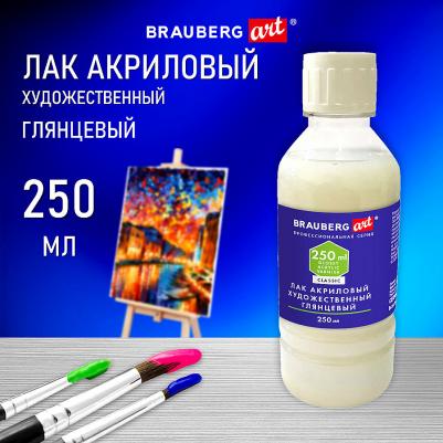 Лак акриловый глянцевый художественный в бутылке