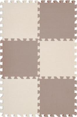 Коврик-пазл 12 Симпл-12-10, серия NT10, толщина 10 мм 05 серый, 6 плит – фото 1