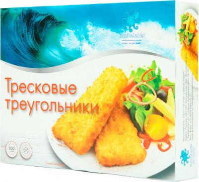 Треугольники тресковые в панировке 300г – фото 4