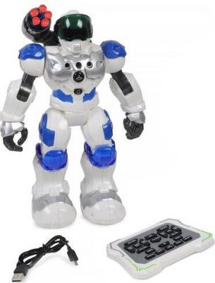 Интерактивный робот на р/у на аккум., стреляет, звук, свет