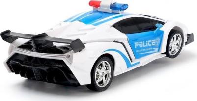 Робот радиоуправляемый "Полицейский", трансформируется, ездит, световые эффекты, трансформируется с пульта – фото 4