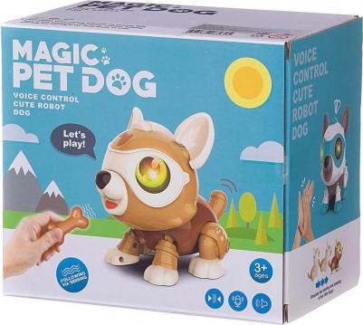 Робот-Собака (ходит за косточкой) на батарейках WB-01777 – фото 2