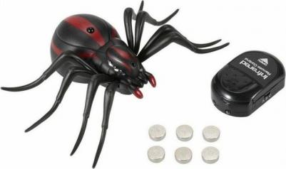 Игрушка на радиоуправлении Паук Тарантул, черный – фото 1