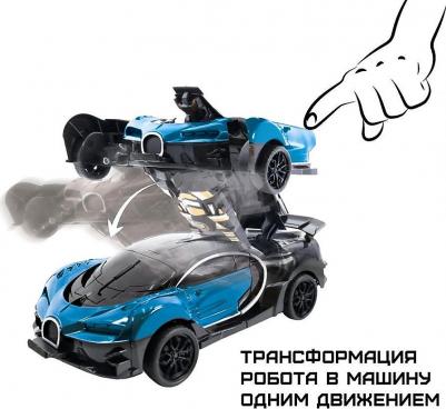 Трансформер "Робот-машина Краш", инерционно механический, красный – фото 2