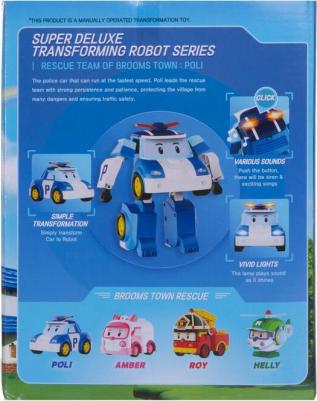Игровая фигурка RoboСar Poli Трансформер большой со световыми эффектами – фото 5