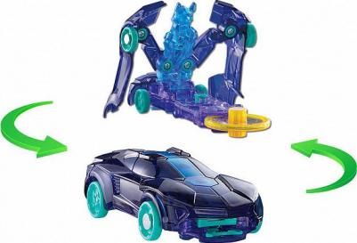 Машинка-трансформер Дикие Скричеры. Машинка-трансформер Найтбайт л1 34821 – фото 8