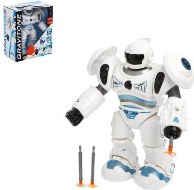 Робот "GRAVITONE", световые и звуковые эффекты, работает от батареек – фото 6