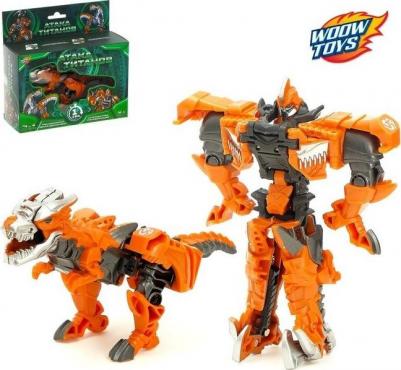 Робот-трансформер Тираннозавр трансформируется одним движением