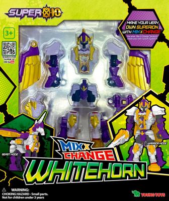 Трансформер Super10 Вайтхорн Миксчендж 314068, разноцветный – фото 1