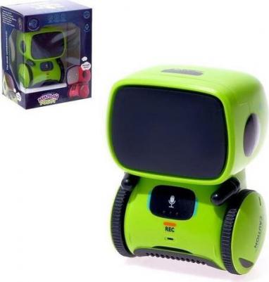 Робот интерактивный "Милый робот", световые и звуковые эффекты, русская озвучка, цвет зелёный – фото 5
