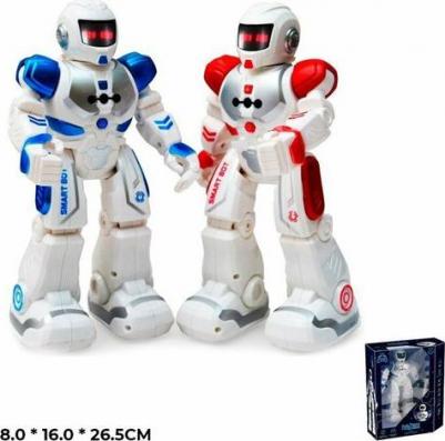 Робот радиоуправляемый "Смарт бот", ходит, свет и звук, русский чип, цвет синий – фото 4