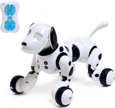 Робот - собака, радиоуправляемый "Долматинец", русское озвучивание, работает от аккумулятора