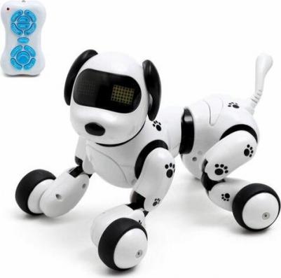 Робот - собака, радиоуправляемый "Долматинец", русское озвучивание, работает от аккумулятора – фото 2