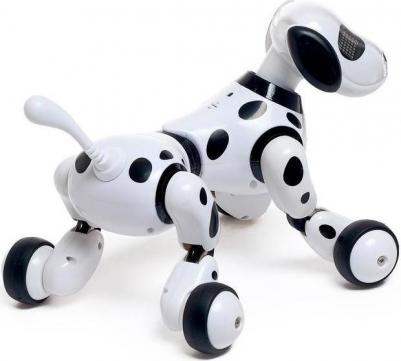 Робот - собака, радиоуправляемый "Долматинец", русское озвучивание, работает от аккумулятора – фото 10