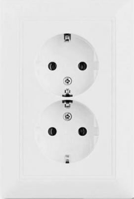 Розетка 2CKA002014A1462 basic55, 16 А, с заземлением – фото 1