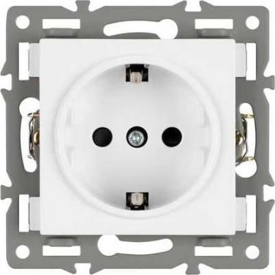 Механизм розетки с заземлением на 1 пост, совместим с рамками серий VERSA/GLARE/PRESTO. Встраиваемый тип монтажа позволяет с легкостью произвести – фото 1