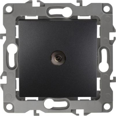 12-3101-05 12-3101-05 Розетка TV одиночная, IP20, Эра12, антрацит, цена за 1 шт – фото 6