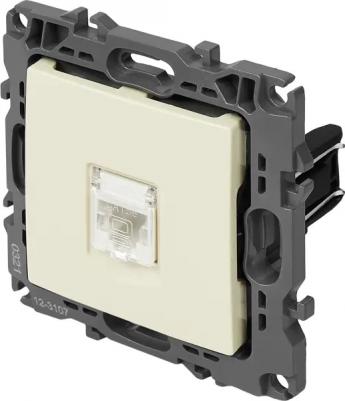 12-3107-02 12-3107-02 Розетка информационная RJ45, IP20, Эра12, слоновая кость, цена за 1 шт – фото 4