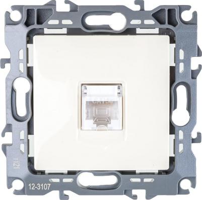 12-3107-02 12-3107-02 Розетка информационная RJ45, IP20, Эра12, слоновая кость, цена за 1 шт – фото 10