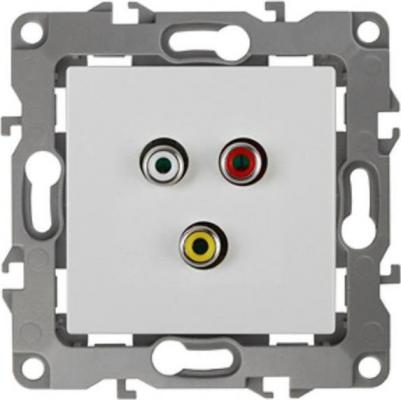 12-3113-01 12-3113-01 Розетка RCA, IP20, Эра12, белый, цена за 1 шт