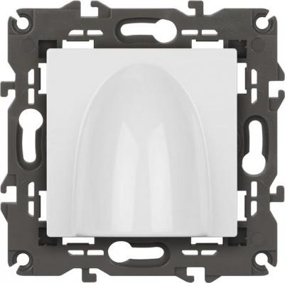 14-6003-01 Вывод кабеля Elegance 14-6003-01 белый, цена за 1 шт – фото 1