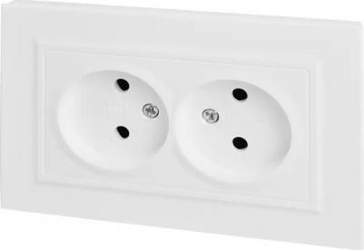 BR-R20-10-K01-F BRITE Роз. 2-я без з/к/ш 10А в сб. РС12-2-БрБ бел – фото 2