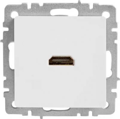 BRITE Розетка HDMI РHDMI-0-БрБ белый, цена за 1 шт – фото 4