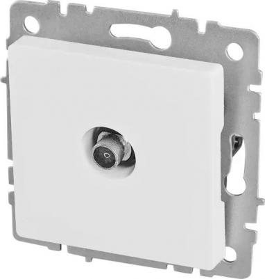 BRITE Розетка TV оконечная РТВ11-0-БрБ белый, цена за 1 шт – фото 4