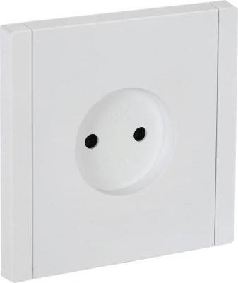 FORTE&PIANO Розетка 1-местная без заземления без защитных шторок винтовое крепление 10А FP218 белый, цена за 1 шт