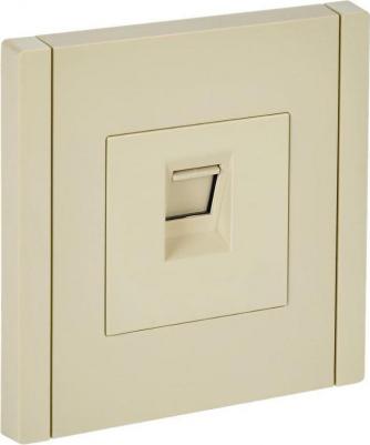 FORTE&PIANO Розетка компьютерная RJ45 кат.6 FP431 ваниль, цена за 1 шт – фото 1