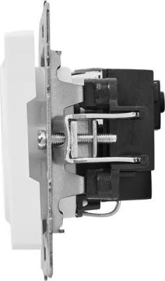 Одноместная розетка Brite рс14-1-0-брб – фото 3