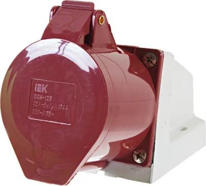 Розетка ОП 32А 380В 3P+PE+N ССИ-125 IP44 PSR12-032-5 – фото 2