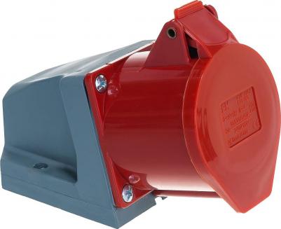 Розетка ОП 32А 380В 3P+PE+N ССИ-125 IP44 PSR12-032-5 – фото 10