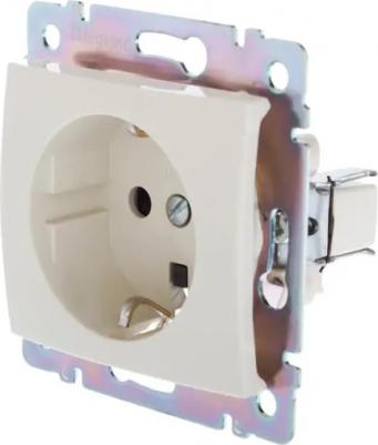 DIY Valena Крем Розетка 1-ая с/з с защитными шторками – фото 3