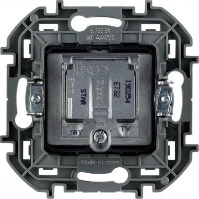 Двухкабельная розетка tv/sat INSPIRIA 3414972009348 – фото 1