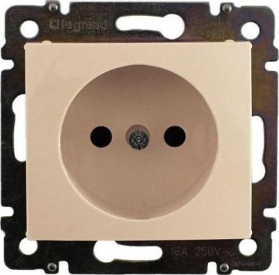 Механизм розетки 1-м СП Valena 16А IP21 без заземл. сл. кость Leg 774316 – фото 4