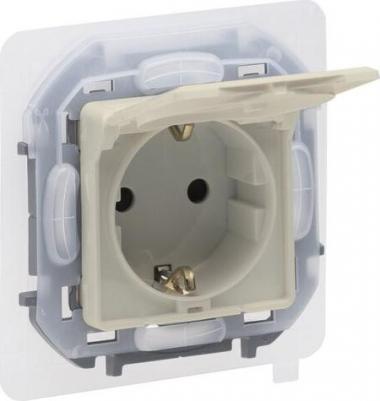 Розетка 673742 Inspiria, 16 А, с защитной шторкой – фото 4