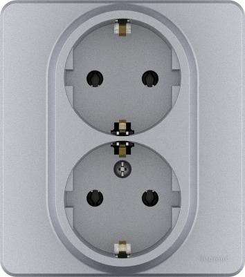 Розетка 673752 Inspiria, 16 А, с заземлением