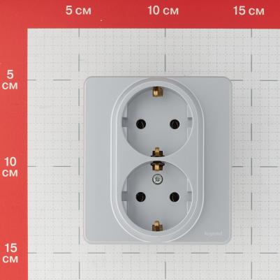 Розетка 673752 Inspiria, 16 А, с заземлением – фото 7