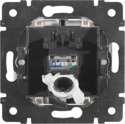 Розетка компьютерная 2xRJ45 Cat.5 VALENA DIY, белый | код. 694286 | – фото 4