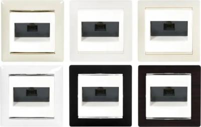 Розетка компьютерная 2xRJ45 Cat.5 VALENA DIY, белый | код. 694286 | – фото 5