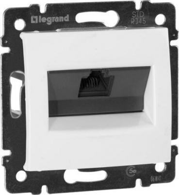 Розетка компьютерная 2xRJ45 Cat.5 VALENA DIY, белый | код. 694286 | – фото 6
