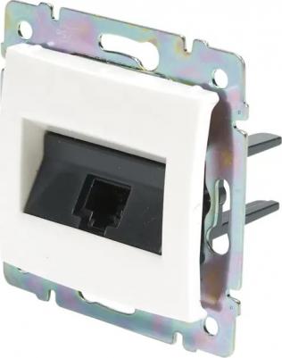 Розетка компьютерная 2xRJ45 Cat.5 VALENA DIY, белый | код. 694286 | – фото 12