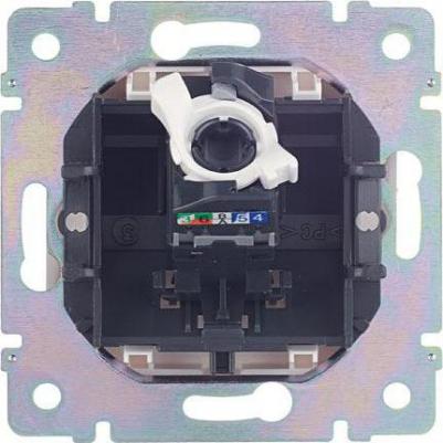 Розетка компьютерная Valena встраиваемая белая RJ45 (694286) – фото 3