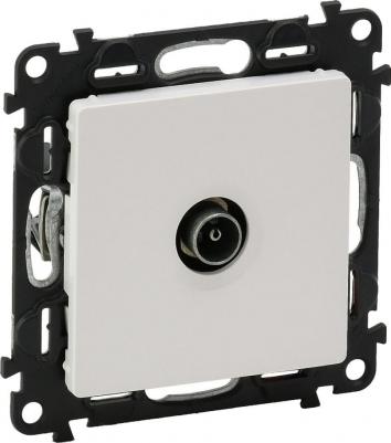 Розетка телев. Valena Life (753451) скрыт. белый – фото 2