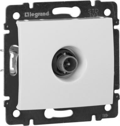 Розетка телевизионная Valena механизм скрытого монтажа белая (694284) – фото 1